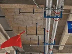 荔波管廊支架的安装方法
